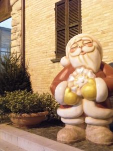 Babbo Natale gigante Thun