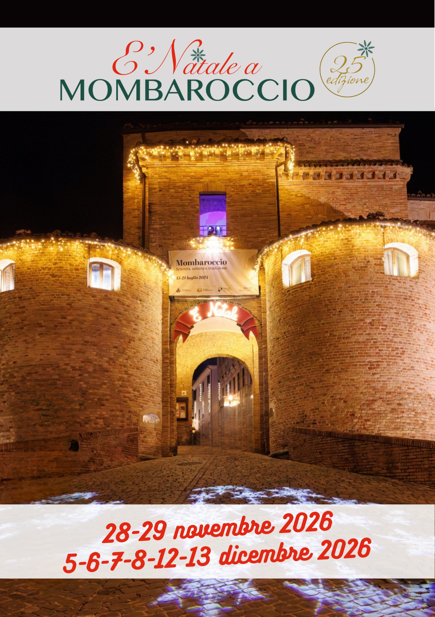 Flyer Mercatino di Natale 25
